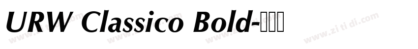 URW Classico Bold字体转换 URW Classico Bold字体转换